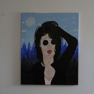 Art painting girl